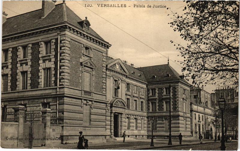 Carte postale ancienne Versailles Palais de Justice France à Versailles