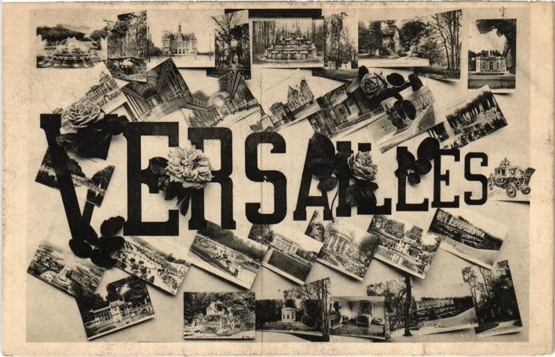 Carte postale ancienne Souvenir de Versailles France à Versailles