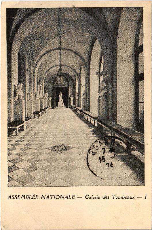 Carte postale ancienne Versailles Assemblee Nationale France à Versailles