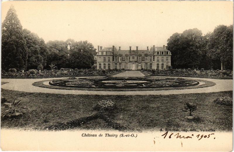 Carte postale ancienne Thoiry Le Chateau France à Thoiry