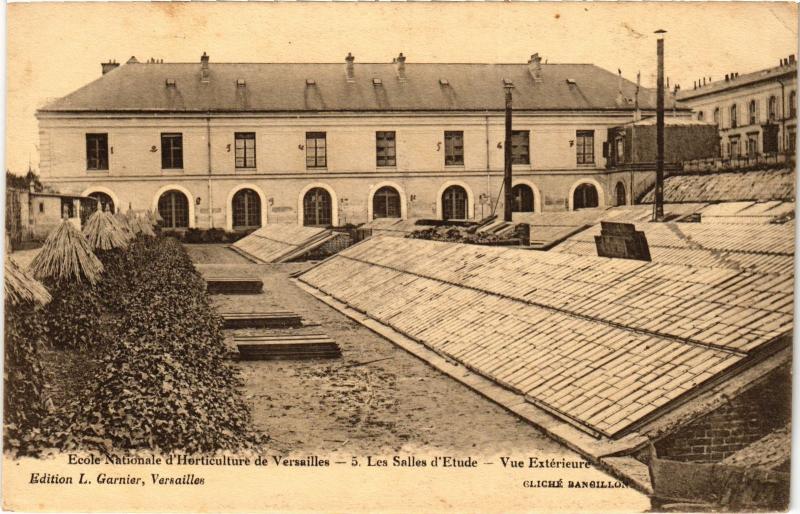 Carte postale ancienne Versailles Les Salle d'Etude France à Versailles