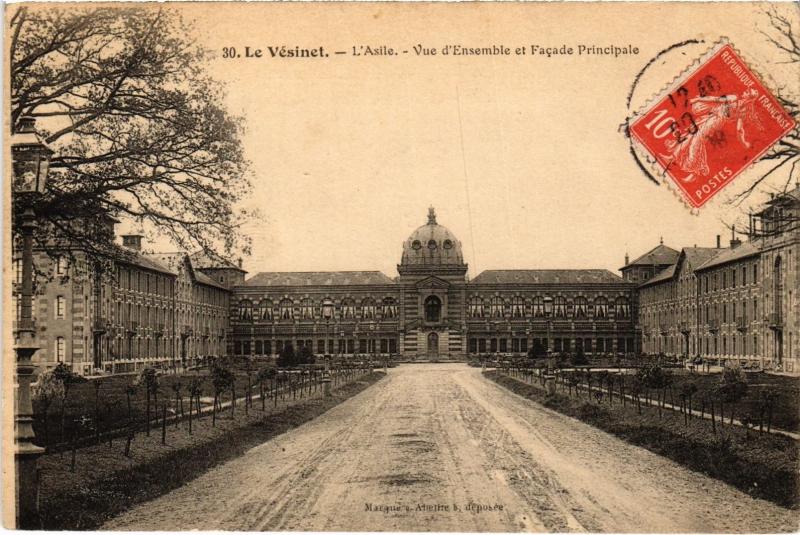 Carte postale ancienne Le Vesinet L'Asile, vue d'ensemble France