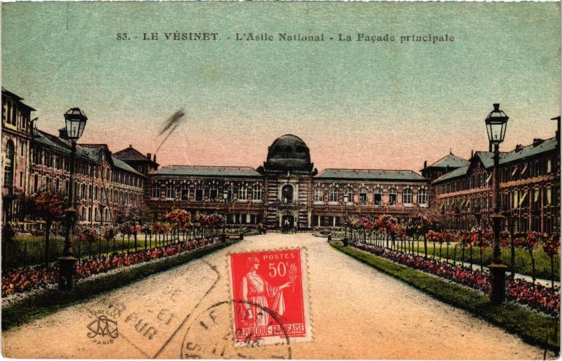 Carte postale ancienne Le Vesinet La Facade principale France