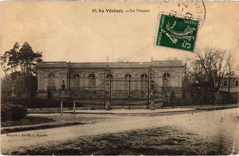 Carte postale ancienne Le Vesinet Le Trianon France