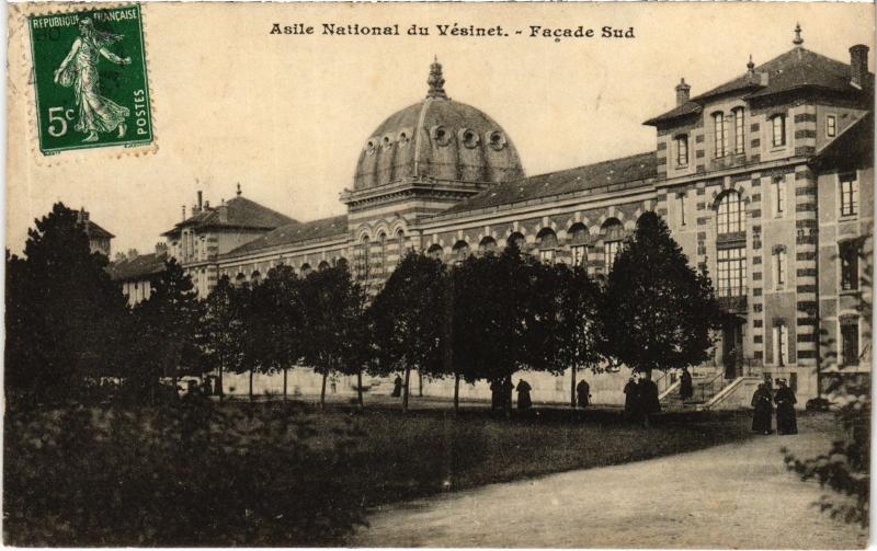 Carte postale ancienne Le Vesinet Facade Sud France