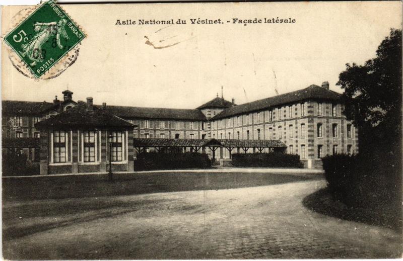 Carte postale ancienne Le Vesinet Facade laterale France