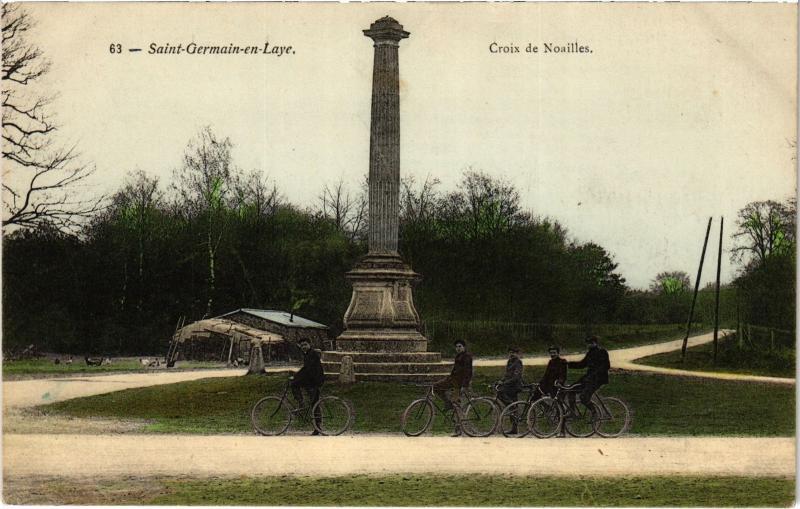 Carte postale ancienne Saint-Germain en Laye Croix de Noailles France à Saint-Germain-en-Laye