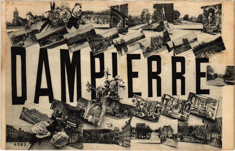 Carte postale ancienne Souvenir de Dampierre France