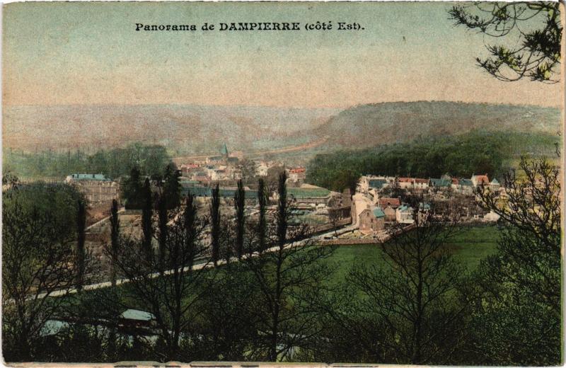 Carte postale ancienne Dampierre Panorama France
