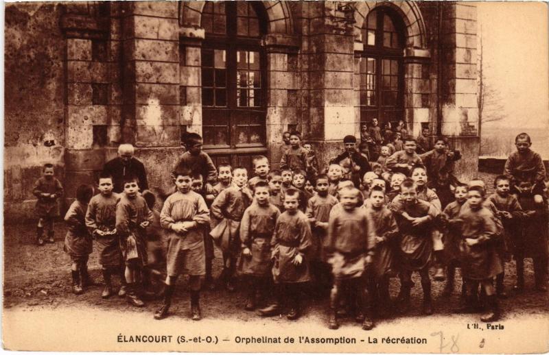 Carte postale ancienne Elancourt Le recreation France