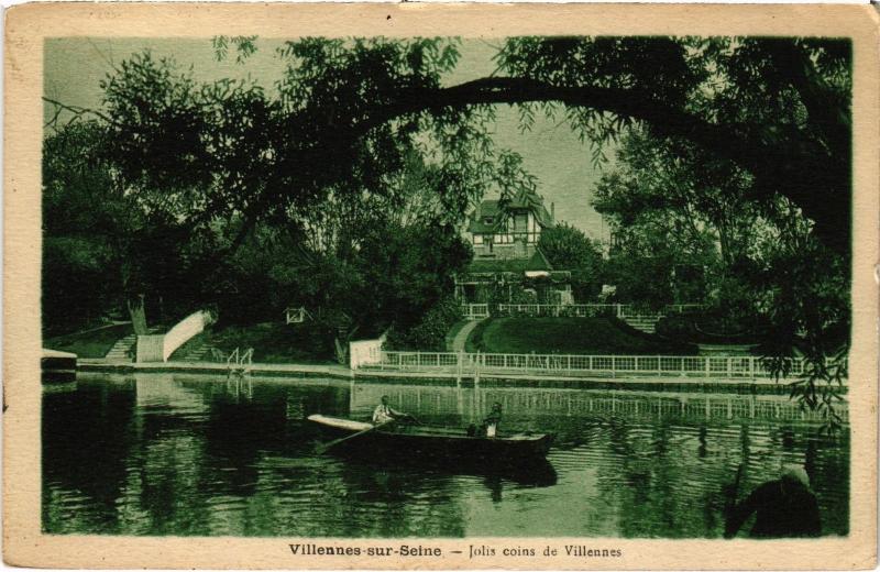 Carte postale ancienne Villennes s Seine Jolis coins de Villennes France