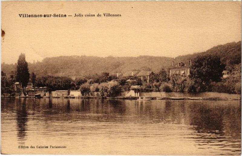 Carte postale ancienne Villennes s Seine Jolis coins de Villennes France