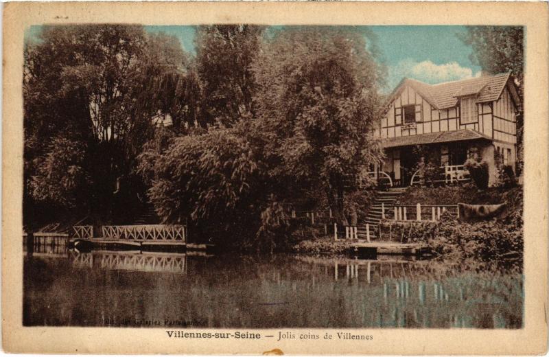 Carte postale ancienne Villennes s Seine Jolis coins de Villennes France