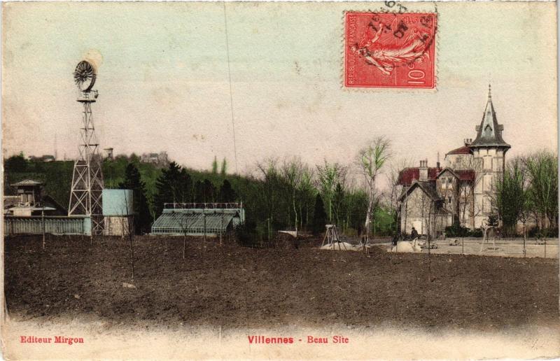 Carte postale ancienne Villennes s Seine Beau Site France