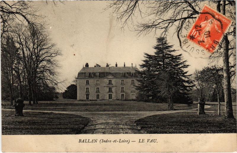 Carte postale ancienne Ballan Le Vau France