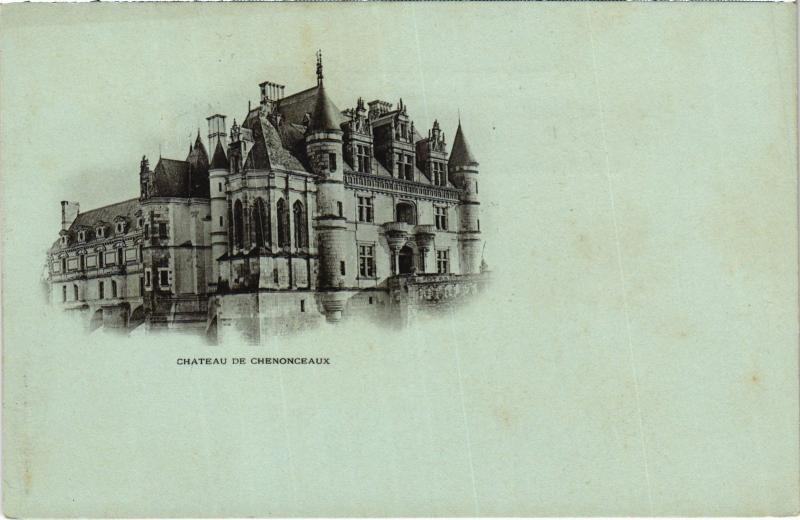 Carte postale ancienne Chenonceaux Le Chateau France à Chenonceaux