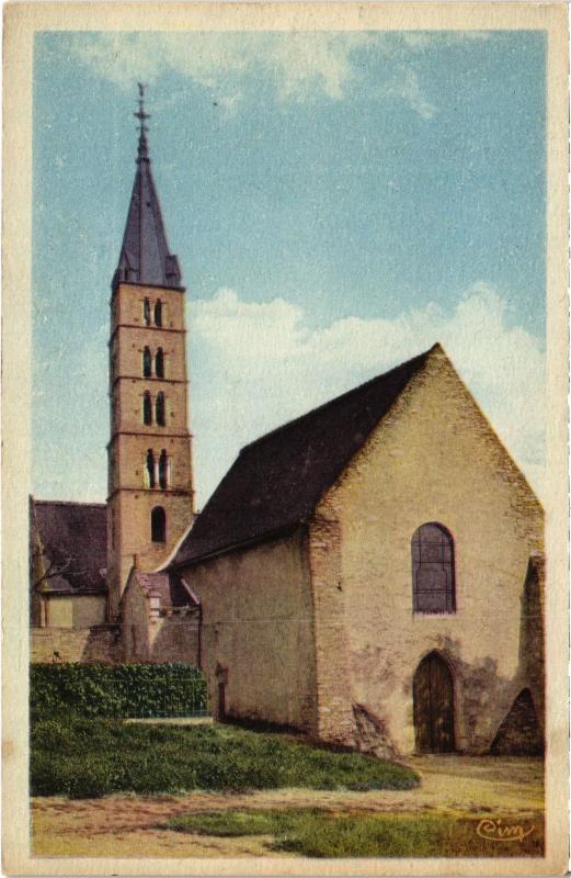 Carte postale ancienne Truyes Eglise XIe siecle et XIIIe siecle France à Truyes