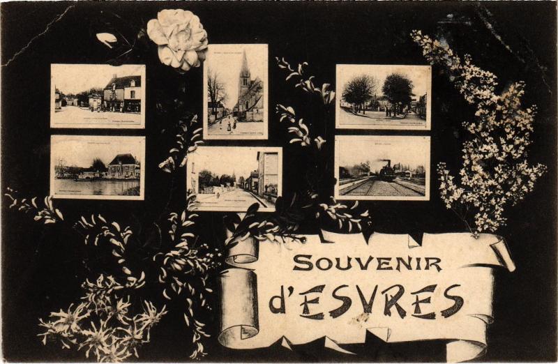 Carte postale ancienne Souvenir d' Esvres France à Esvres
