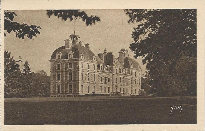 Carte postale ancienne Château de Cheverny à Cheverny