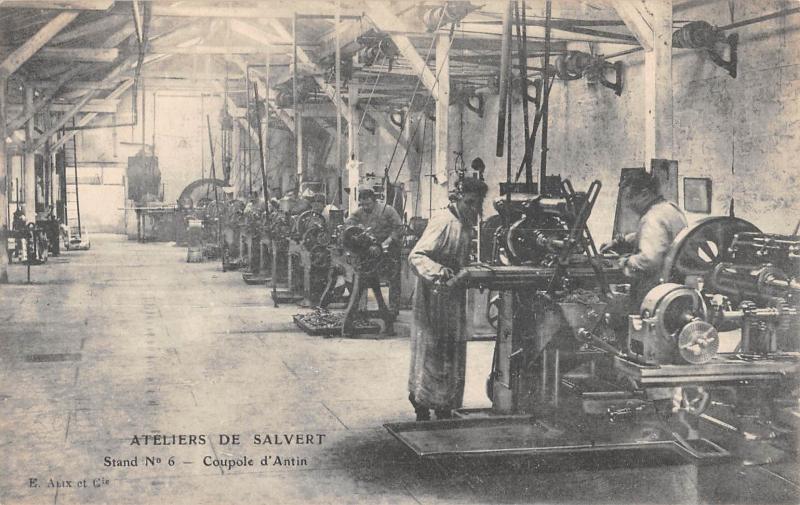 Carte postale ancienne Paris - Atelier De Salvert - Stand N°6 - Coupole D'Antin à Paris