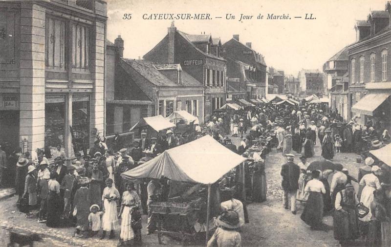 Carte postale ancienne Cayeux Sur Mer - Un Jour De Marche à Cayeux-sur-Mer
