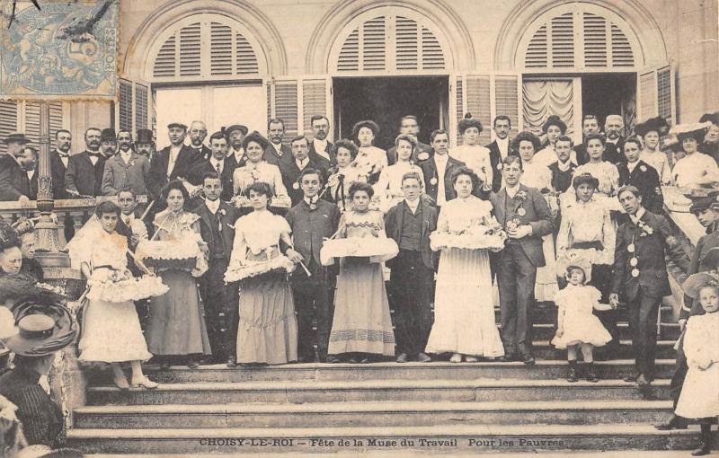 Carte postale ancienne Choisy Le Roi - Fete De La Muse Du Travail - Pour Les Pauvres à Choisy-le-Roi