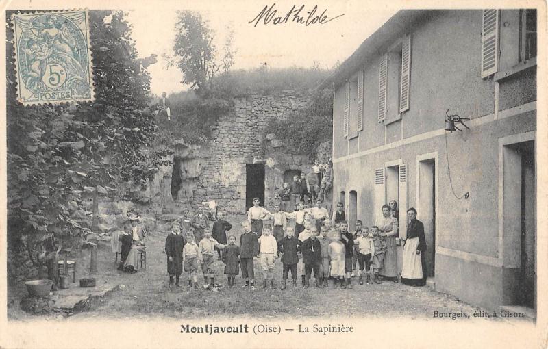 Carte postale ancienne Montjavoult - La Sapiniere à Montjavoult