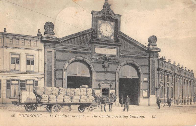 Carte postale ancienne Tourcoing - Le Conditionnement à Tourcoing