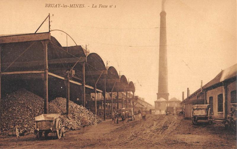 Carte postale ancienne Bruay Les Mines - La Fosse N°1