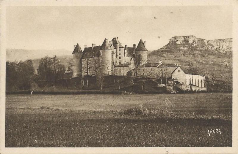 Carte postale ancienne Château de Montal à Saint-Céré