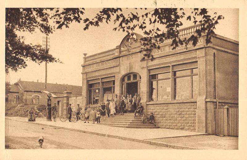 Carte postale ancienne Tucquegnieux - Societe Cooperative D'Alimentation - Magasins De La Cite D à Tucquegnieux