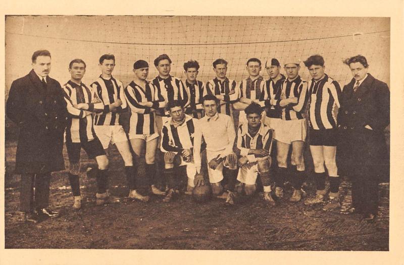 Carte postale ancienne Acieries De Longwy - Societe De Football à Longwy