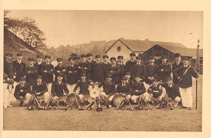 Carte postale ancienne Acieries De Longwy - Societe De Trompettes à Longwy