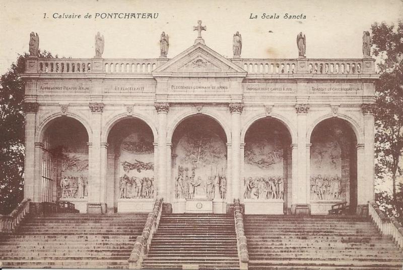Carte postale ancienne Calvaire de Pontchâteau - La Scala Sancta à Pontchâteau