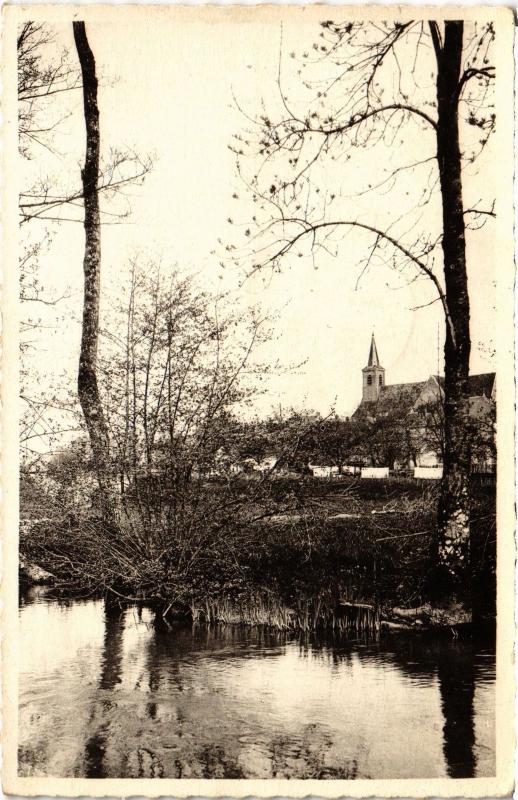 Carte postale ancienne Saint-Martin s Ouanne Les bords de l'Ouanne France à Ouanne