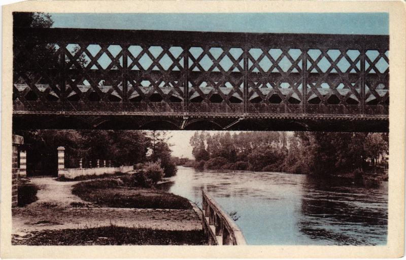 Carte postale ancienne Appoigny Sous le Pont France à Appoigny