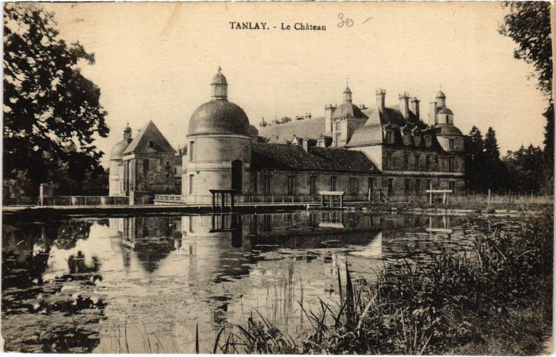 Carte postale ancienne Tanlay Le Chateau France à Tanlay