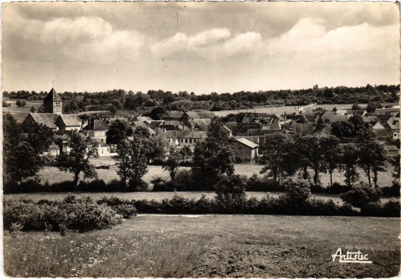 Carte postale ancienne Escamps Vue generale France à Escamps