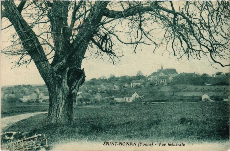 Carte postale ancienne Saint-Agnan Vue generale France à Saint-Agnan
