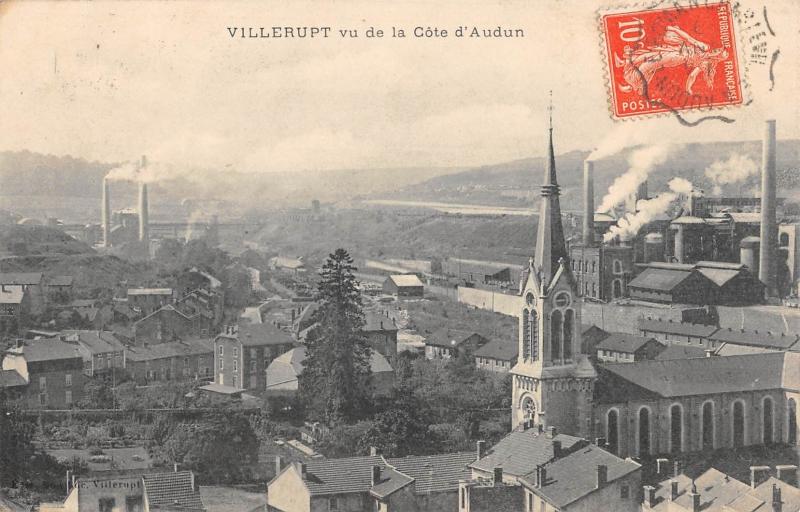 Carte postale ancienne Villerupt - Vu De La Cote D'Audun à Villerupt