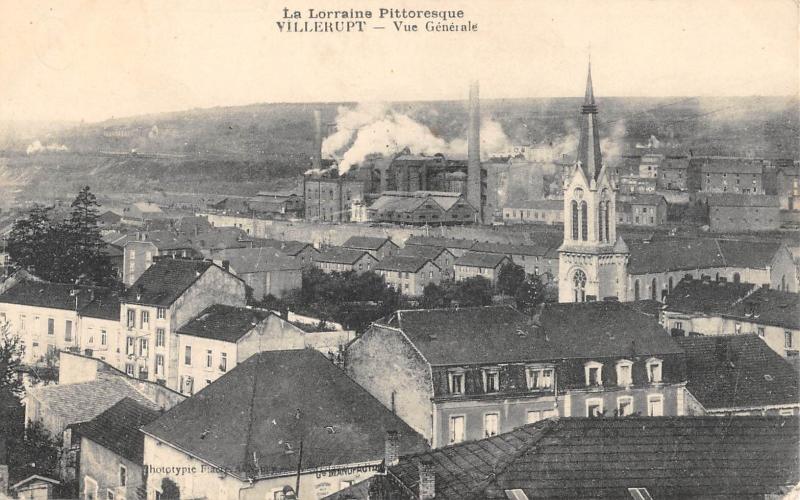Carte postale ancienne Villerupt - Vue Generale à Villerupt