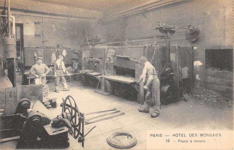 Carte postale ancienne Paris - Hotel Des Monnaies - Fours A Recuire à Paris