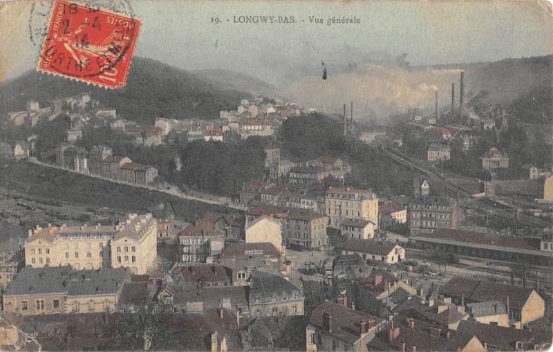 Carte postale ancienne Longy Bas - Vue Generale