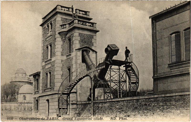Carte postale ancienne L'Observatoire - Grand Equatorial Condé à Paris 14e