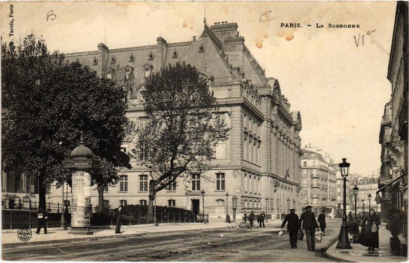 Carte postale ancienne Paris Sorbonne
