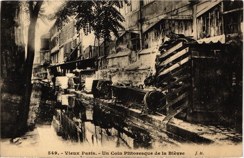 Carte postale ancienne Paris 13e La Bievre à Paris 13e