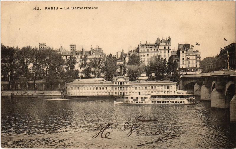 Carte postale ancienne Paris 1e La Samaritaine à Paris 1er