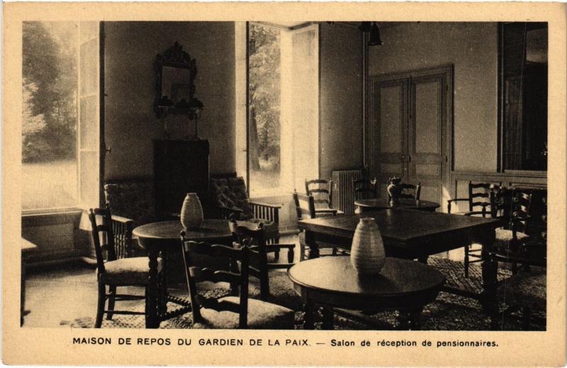 Carte postale ancienne Paris 13e Maison de Repos du Gardien de la Paix à Paris 13e