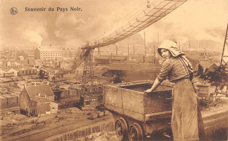 Carte postale ancienne Souvenir Du Pays Noir