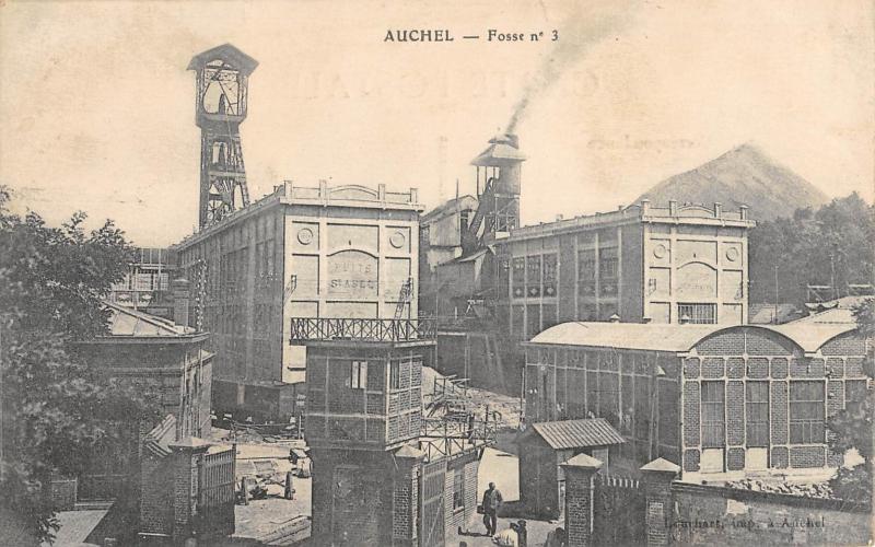 Carte postale ancienne Auchel - Fosse N°3 à Auchel
